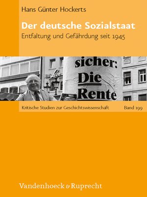cover image of Der deutsche Sozialstaat